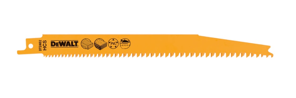 Puukkosahanterä DeWalt DT2402-QZ; 203 mm; 5 kpl.