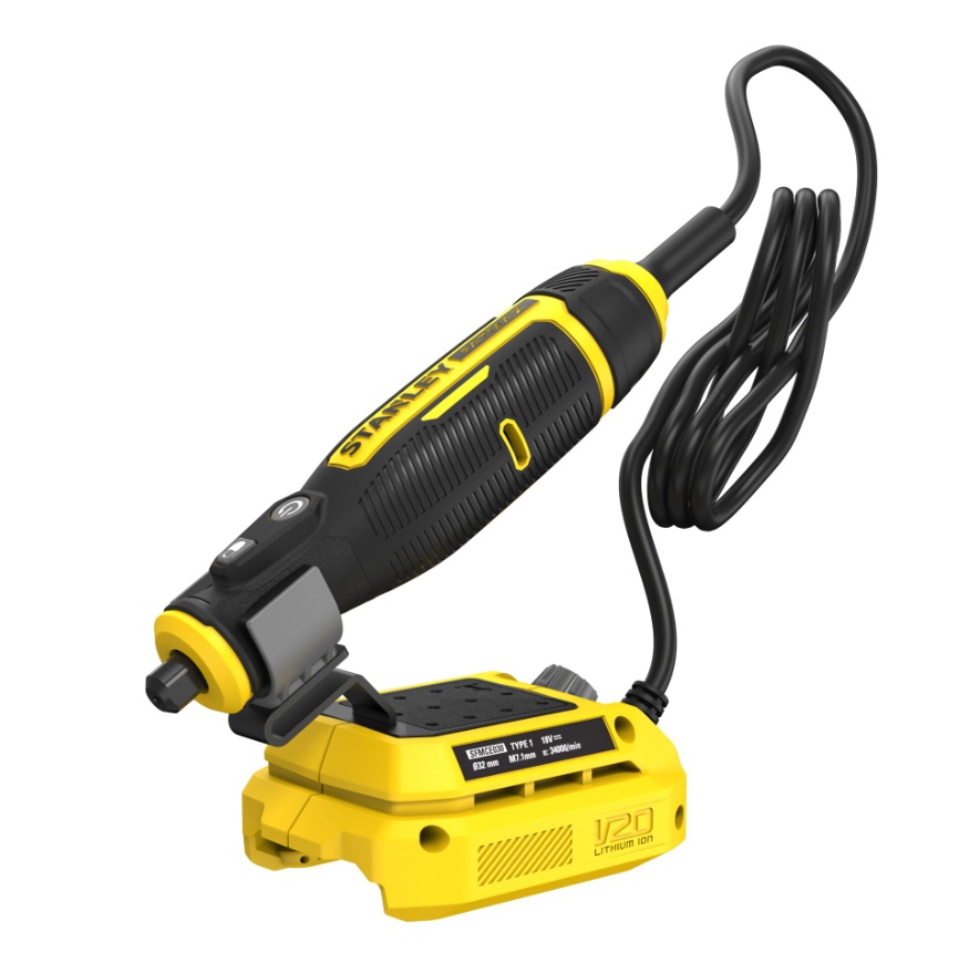 Suorahiomakone Stanley SFMCE030B-XJ; 18 V (ilman akkua ja laturia)