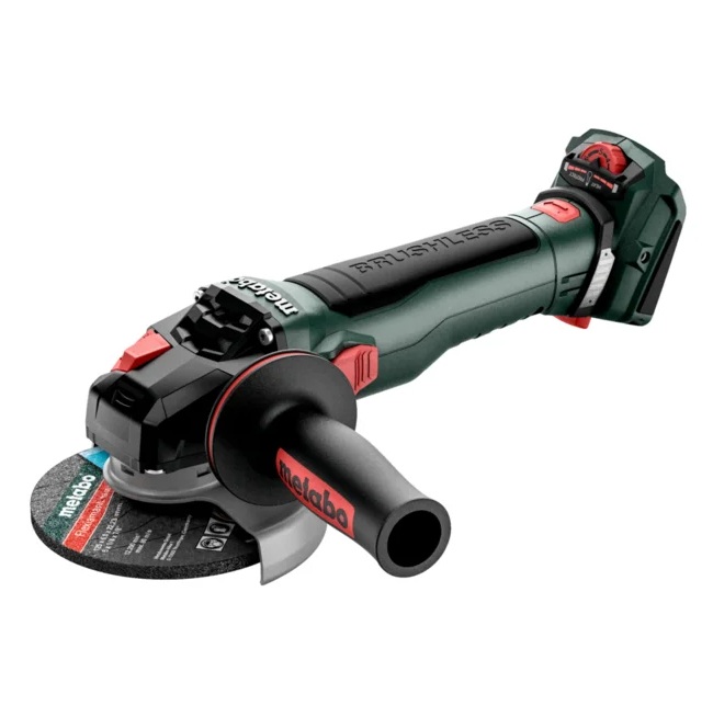 Kulmahiomakone Metabo WVB 18 LT BL 11-125 Quick Inox; 18 V; 125 mm (ilman akkua ja laturia)