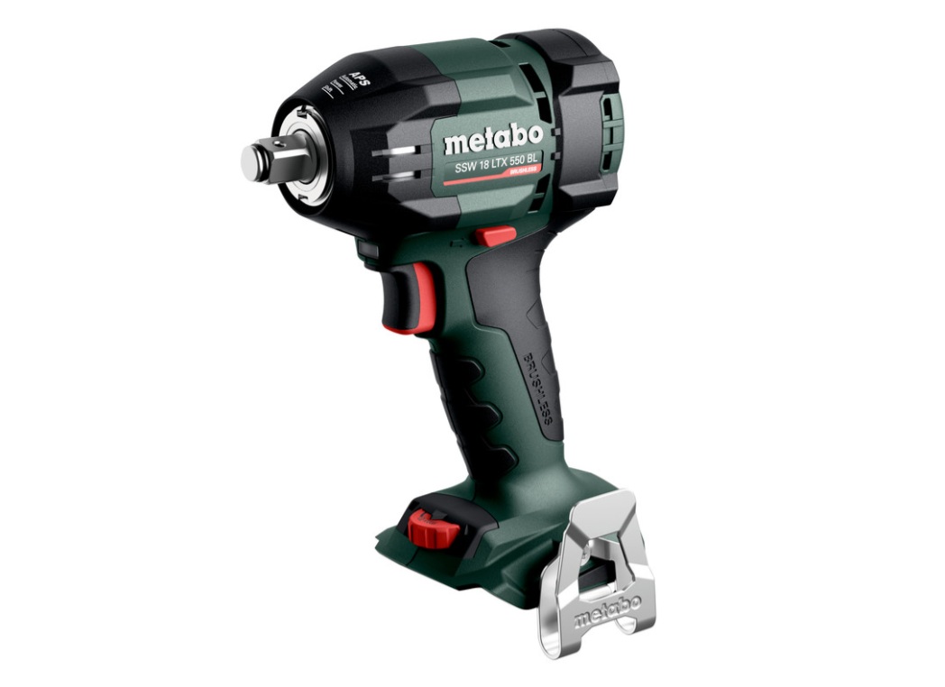 Iskumutterinväännin Metabo SSW 18 LTX 550 BL; 18 V (ilman akkua ja laturia)