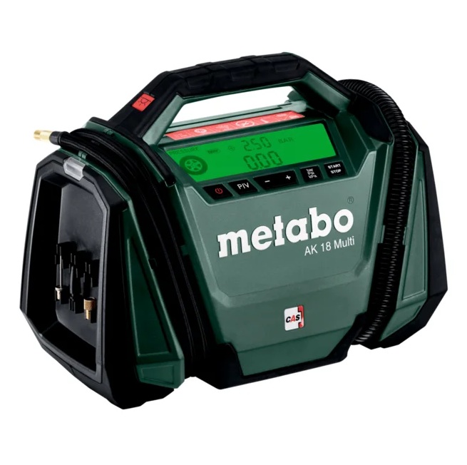 Akkukompressori Metabo AK 18 Multi; 18 V (ilman akkua ja laturia)