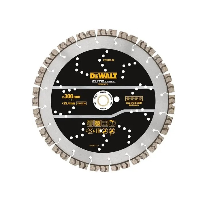 Timanttikatkaisulaikka DeWalt DT20463-QZ; 300x25,4x3,8 mm