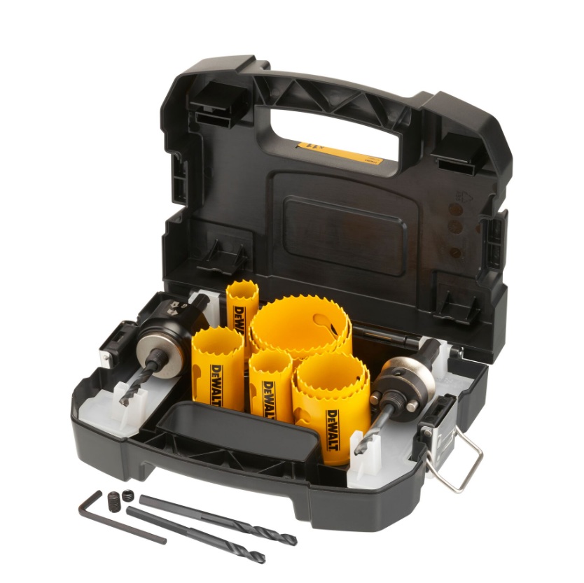 Reikäsahasarja DeWalt DT90353-QZ; 22-68 mm; 11 kpl.