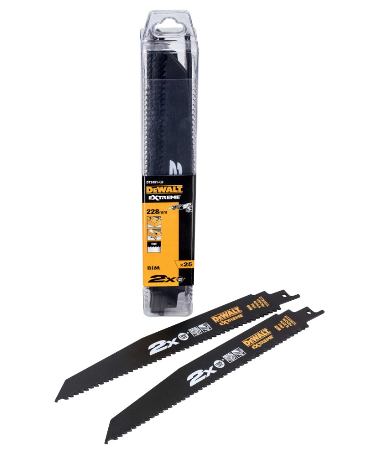 Puukkosahanterä DeWalt DT2491-QZ; 228 mm; 25 kpl.