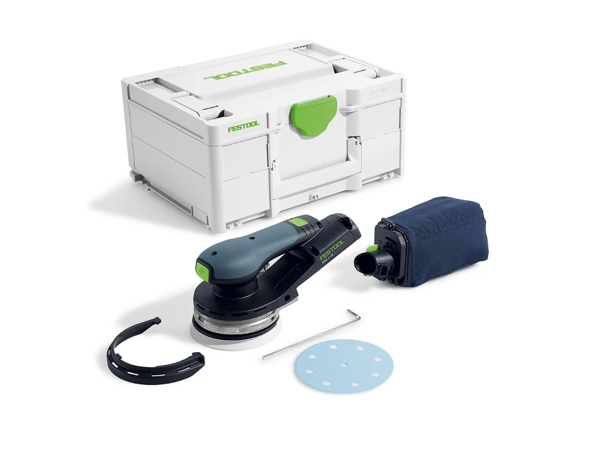 Epäkeskohiomakone Festool ETSC 2 125-Basic; 18 V (ilman akkua ja laturia)