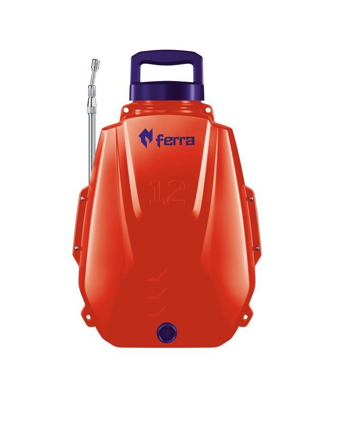 Akkukäyttöinen reppuruisku Ferra FR-BSPR12; 12 l; 18 V; 1x2,5 Ah akku