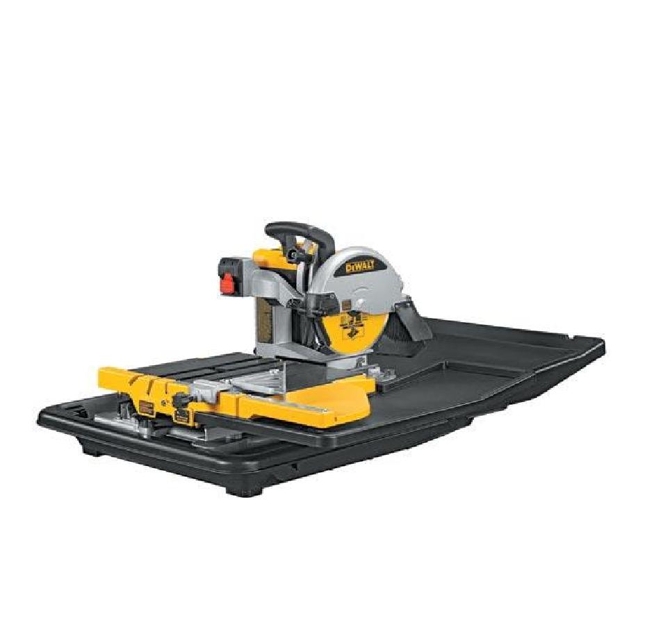 Liukupöytäsaha laattojen märkäkatkaisuun DeWalt D24000; 690x690 mm