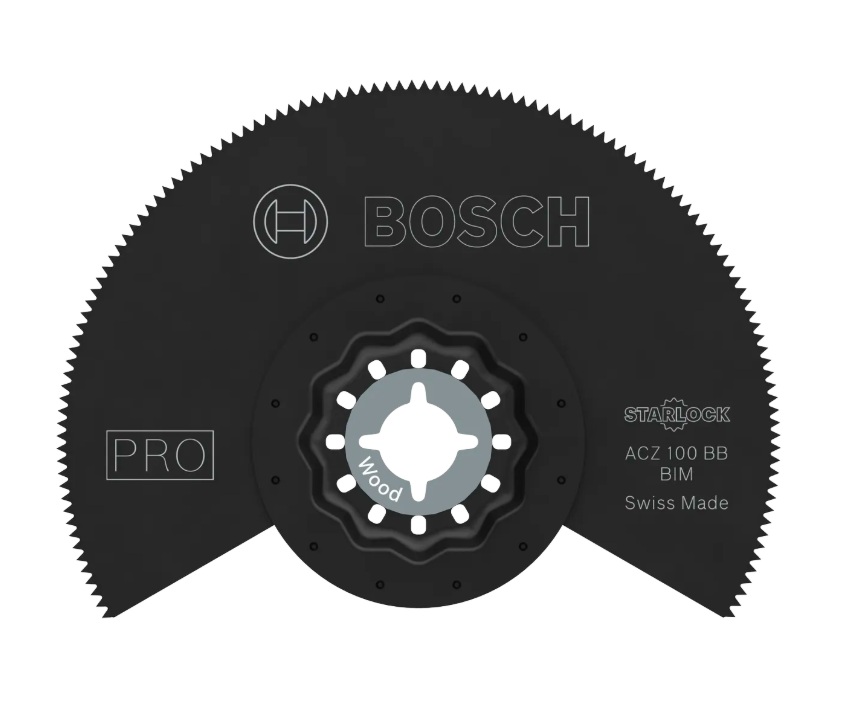 Puolipyöreä segmenttisahanterä Bosch 2608669118; 100 mm