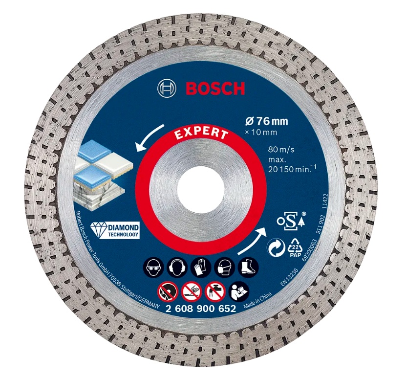 Timanttikatkaisulaikka Bosch 2608902391; 76x10x1,9 mm