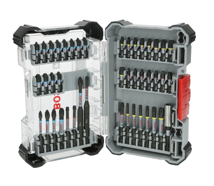 Minikoon mac-tarvikesarjat Bosch 2608521U79; 1/4''; 44 kpl.
