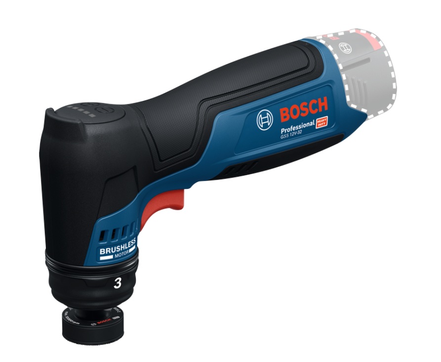 Epäkeskohiomakone Bosch Professional GSS 12V-32; 12 V; 32 mm (ilman akkua ja laturia)
