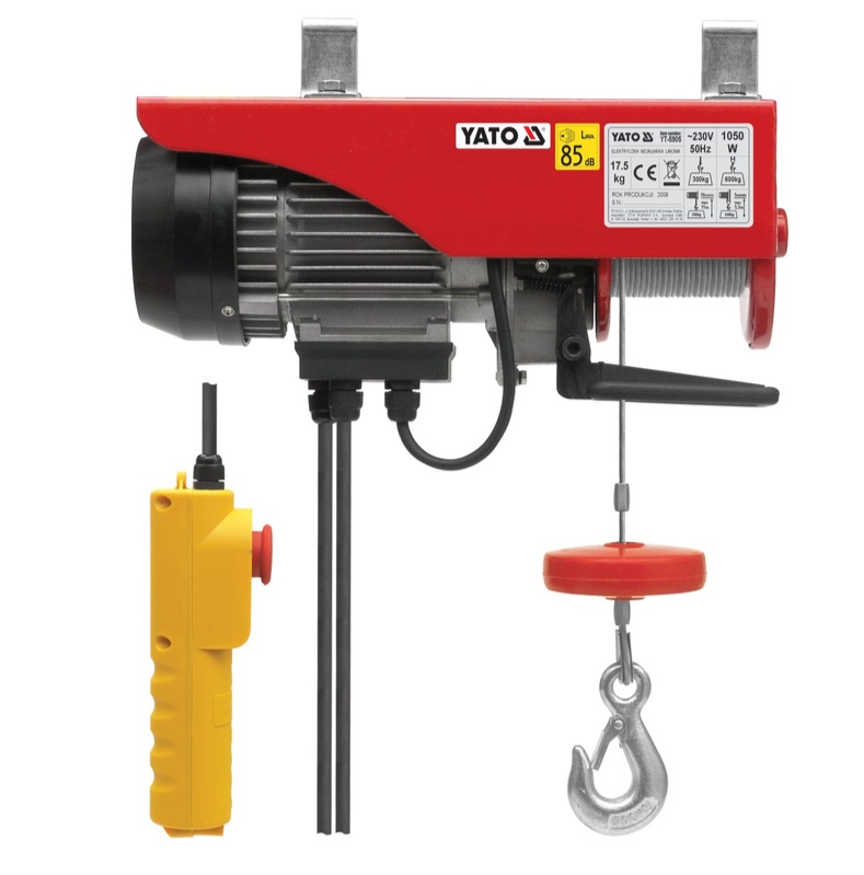 Sähkövinssi Yato YT-5905; 1050 W; 600 kg