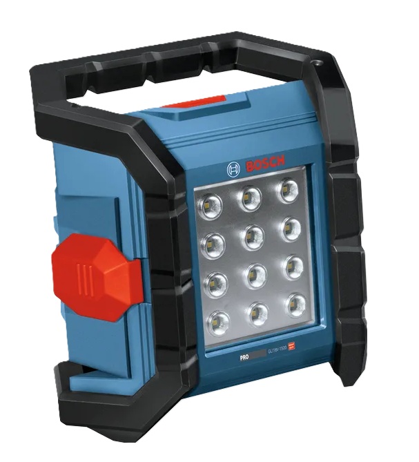 Valaisin Bosch PRO GLI18V-1500; 18 V; 1500 lm (ilman akkua ja laturia)