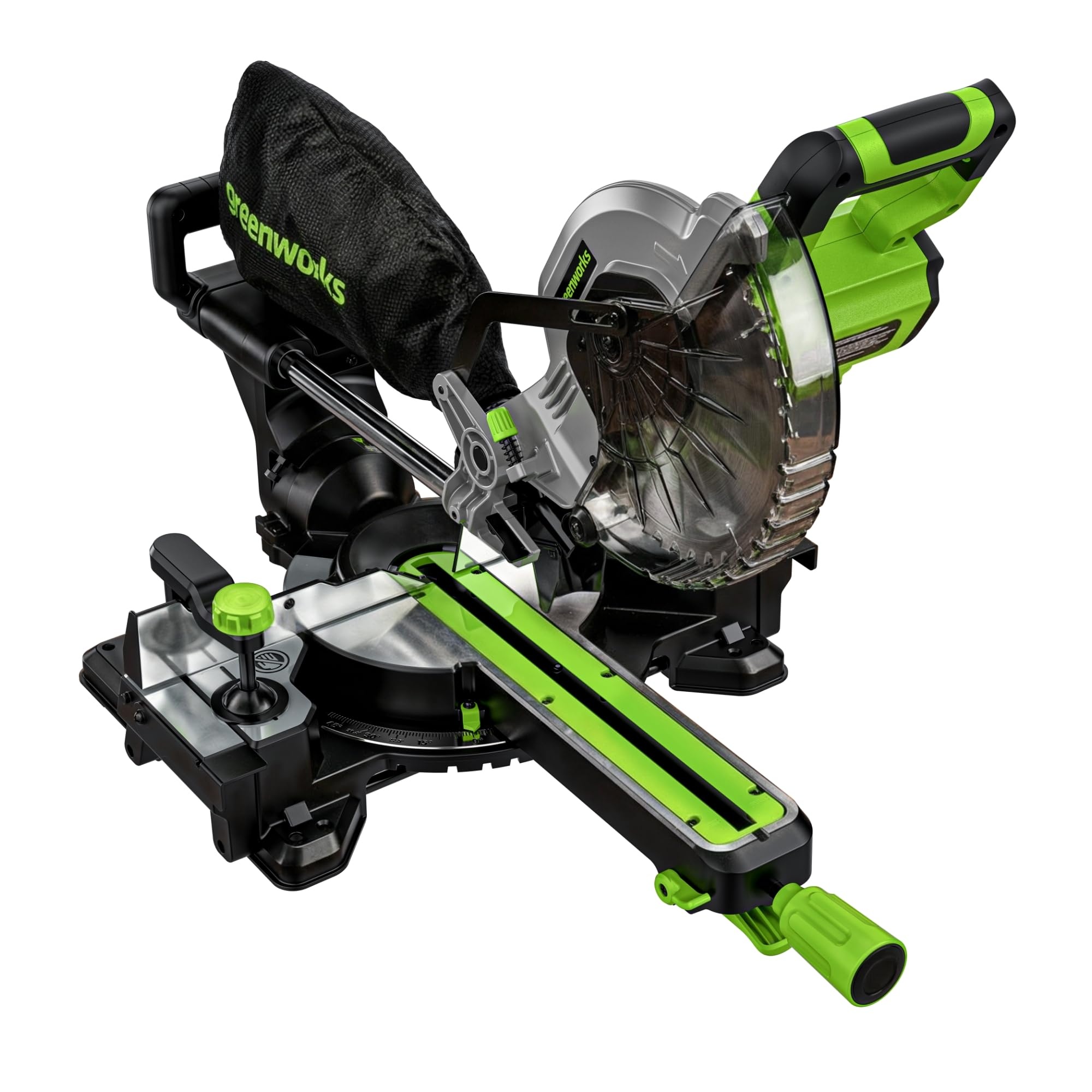 Akkukatkaisu- ja jiirisaha Greenworks MS24L00-01; 24 V; 216 mm (ilman akkua ja laturia)