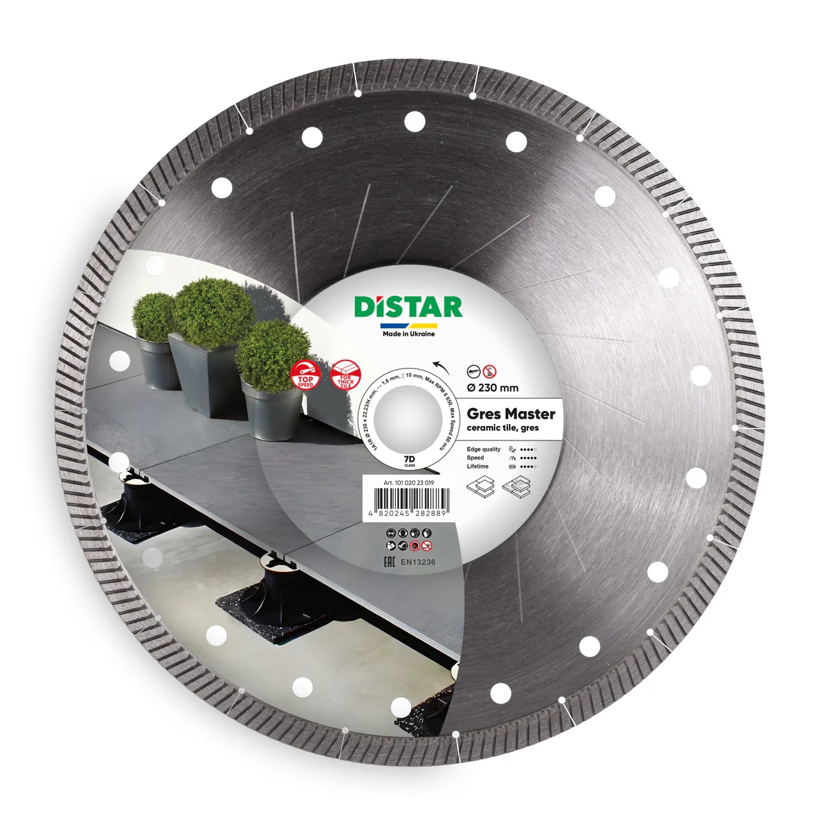 Timanttikatkaisulaikka DISTAR 81120528026; 230 mm; 1,6 mm