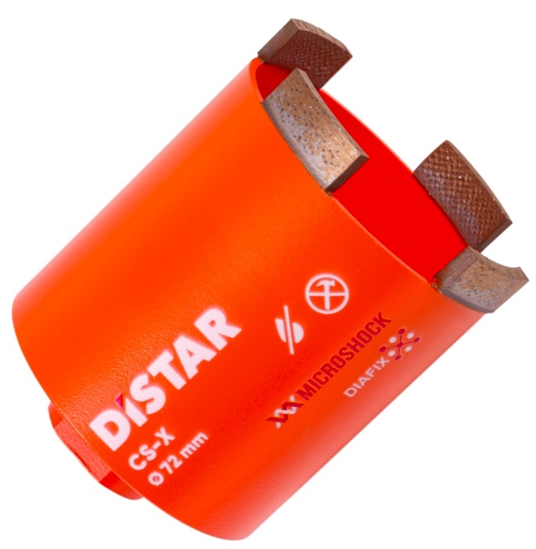 Timanttikuivaporanterät DISTAR 10170085458; 72 mm; 70 mm; M16