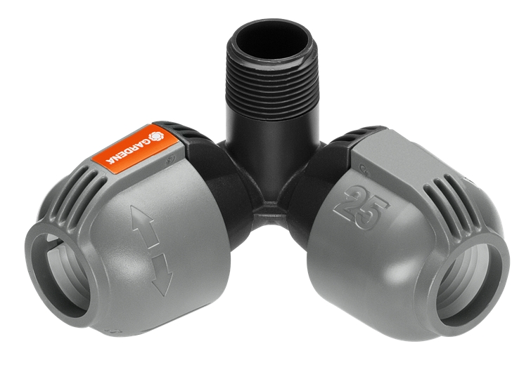 Ohjausventtiili/kasteluventtiili Gardena Quick&Easy; 3/4''; 25 mm