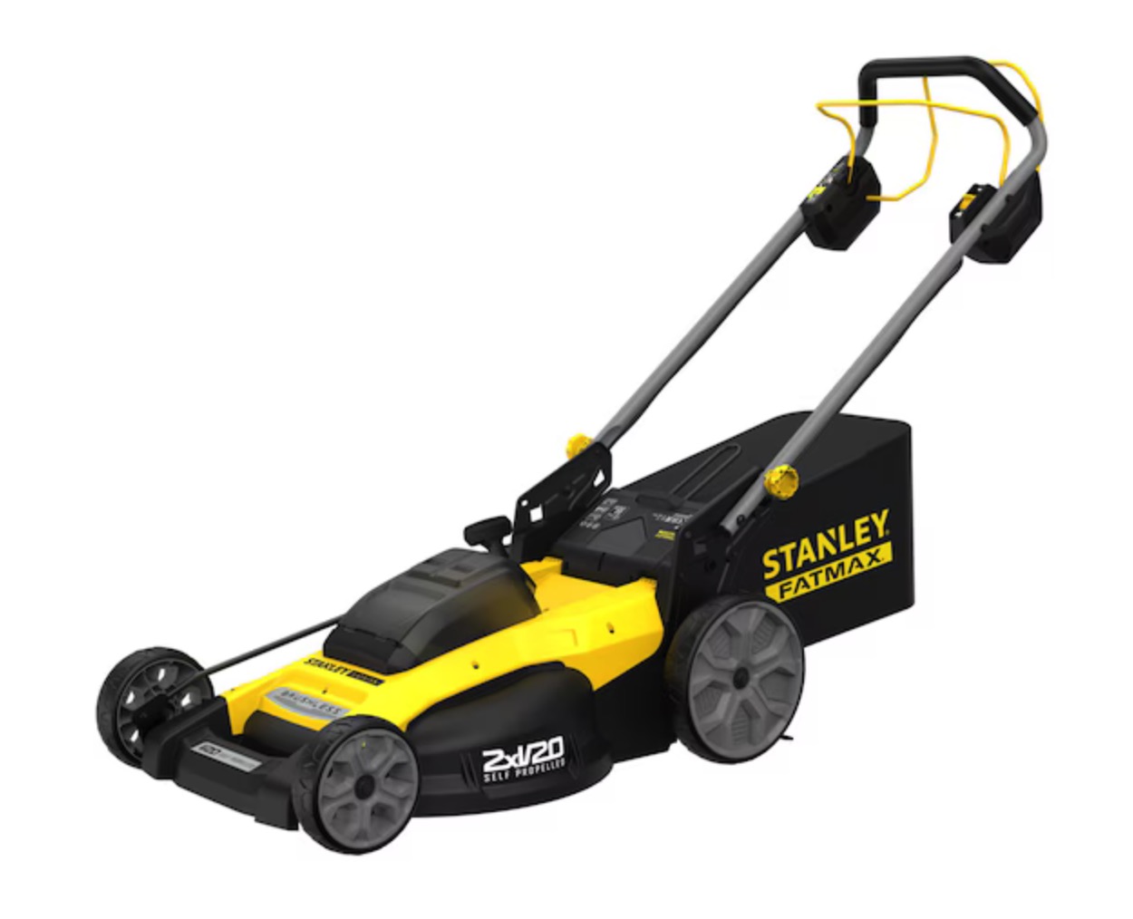 Ruohonleikkuri Stanley SFMCMWS251M-QW; 18 V; 2x4,0 Ah akku