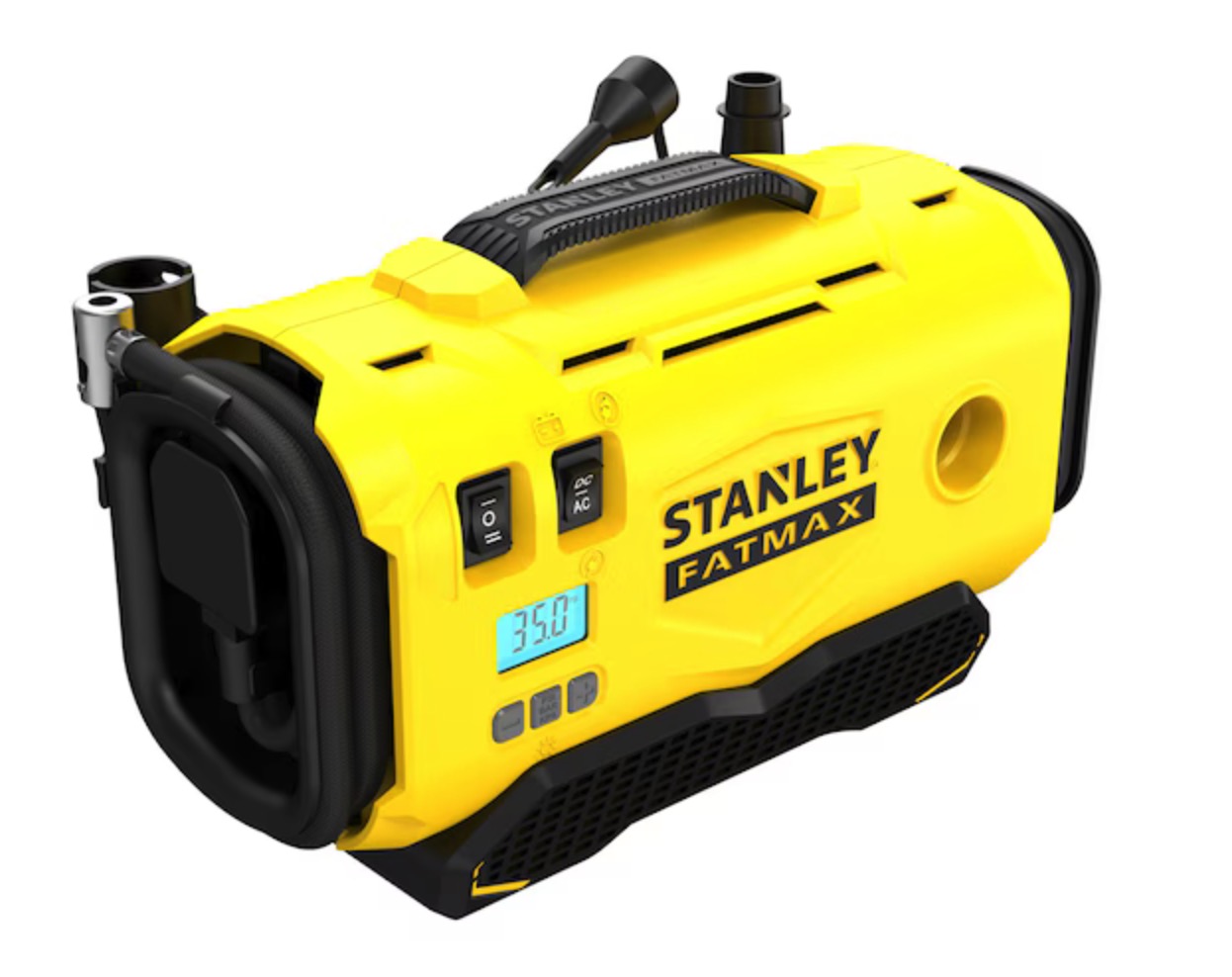 Akkukompressori Stanley SFMCE520B-QW; 18 V (ilman akkua ja laturia)