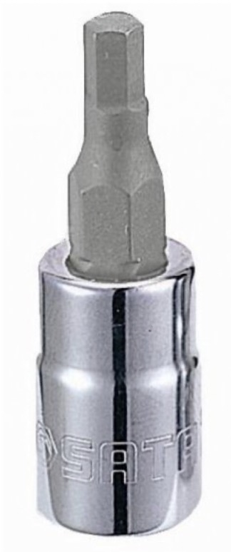 Hylsy päällä Sata S21203; 1/4''; HEX5