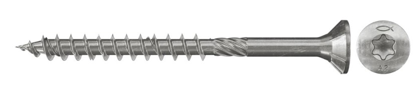Puuruuvi Fischer FPF-ST P; 4,5x40 mm; TX20; 200 kpl.