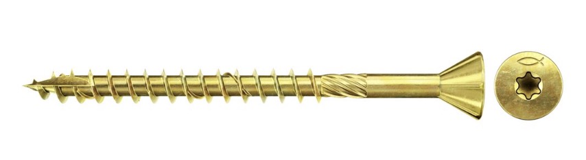 Puuruuvi Fischer FDF-ST YZP; 3,5x45 mm; TX20; 200 kpl.