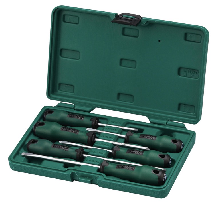 Ruuvimeisselisetti Sata S09309; 6 kpl.