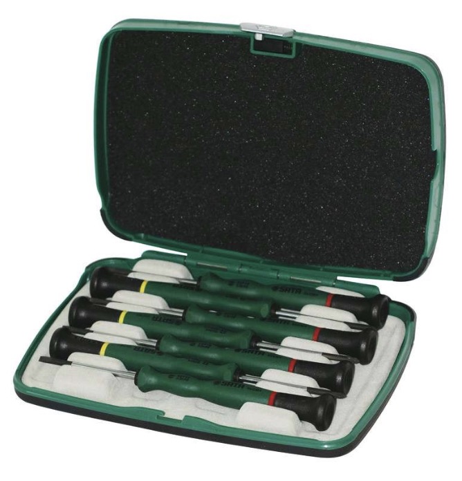 Ruuvimeisselisetti Sata S09314; 7 kpl.