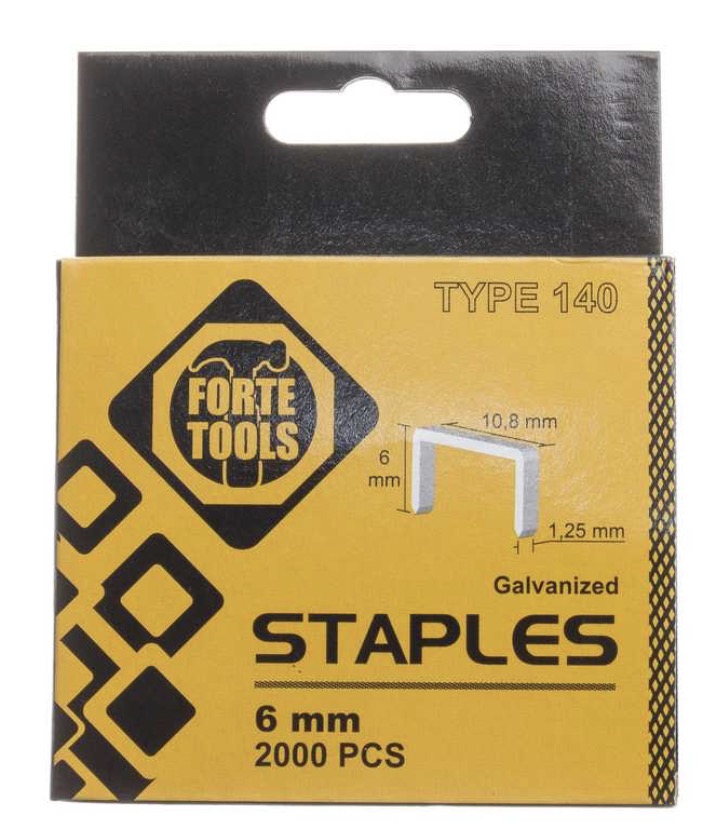 Niitit Forte tools 1006HD/2M; 10,8x6 mm; 2000 kpl.