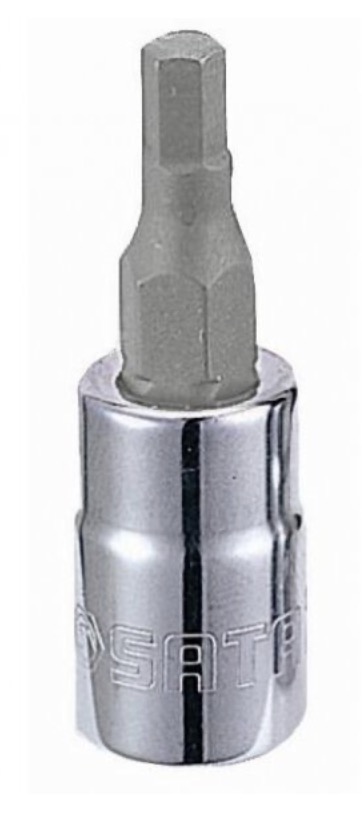 Hylsy päällä Sata S21204; 1/4''; HEX6
