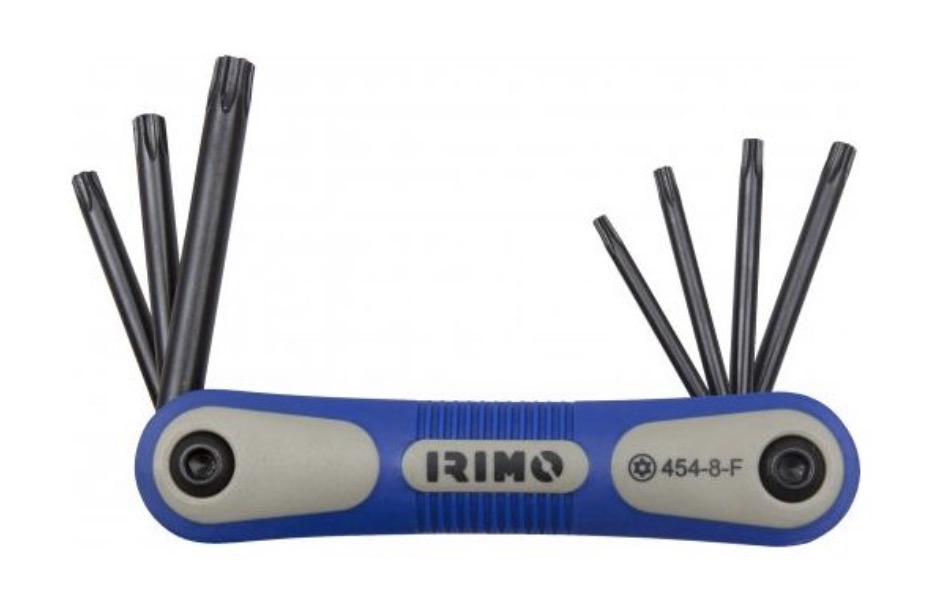 Hylsyavainsarja  Irimo 454-8-F;&nbsp;TR9-TR40; 8 kpl.