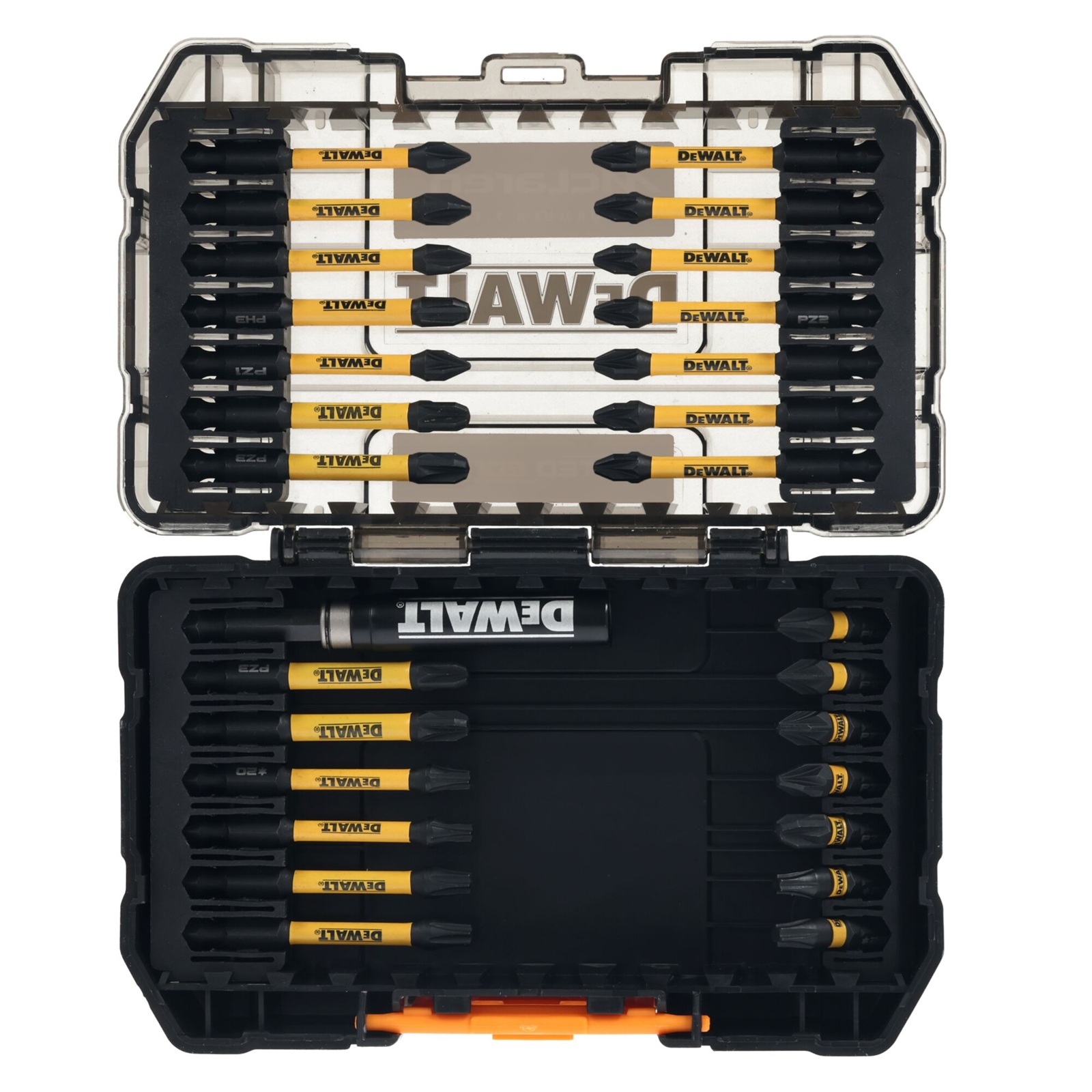 Minikoon mac-tarvikesarjat DeWalt DT70902T; 28 kpl.