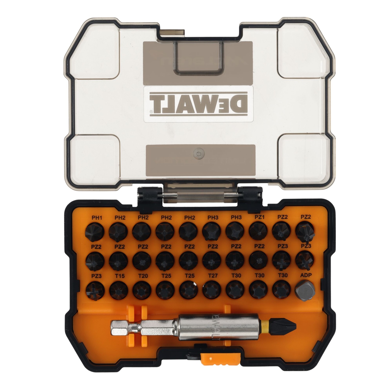 Minikoon mac-tarvikesarjat DeWalt DT70901T; 32 kpl.