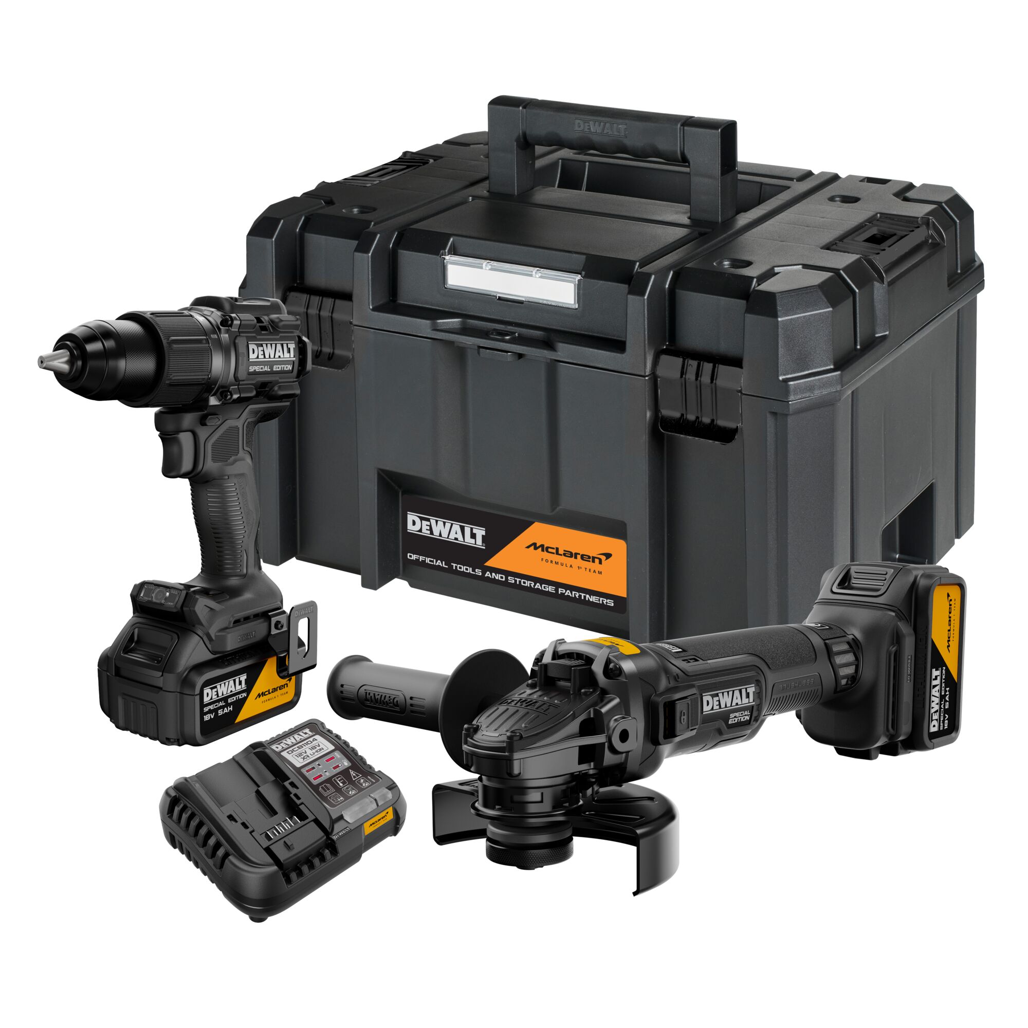 Työkalusarja  DeWalt DCK2223MP2T; 18 V; 2x5,0 Ah akku
