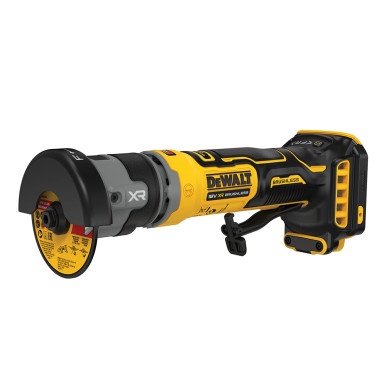 Akkukäyttöinen kulmahiomakone DeWalt DCG430N-XJ; 18 V; 76 mm (ilman akkua ja laturia)