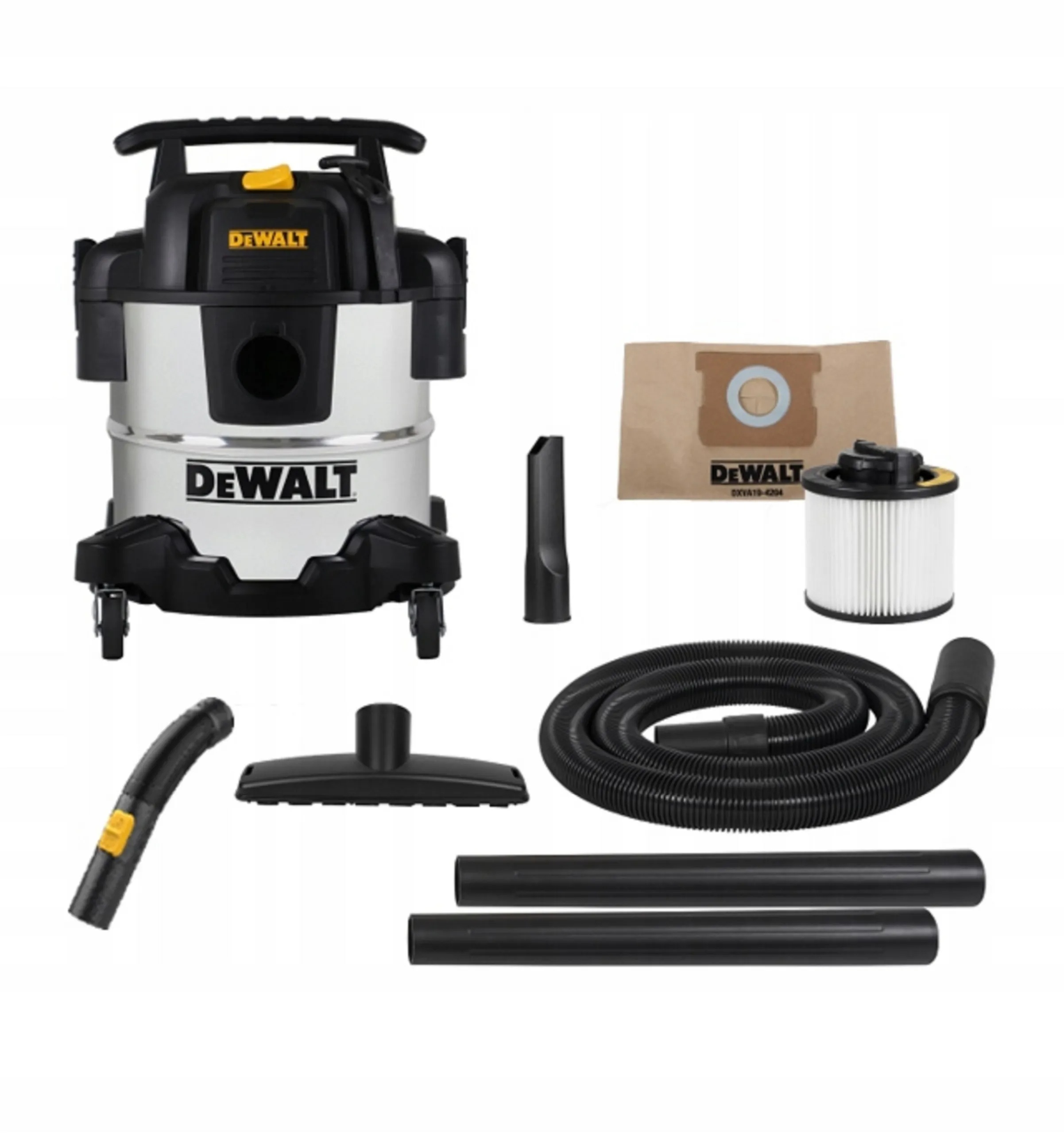 Teollinen pölynimuri DeWalt DXV20SC; 1050 W; 20 l