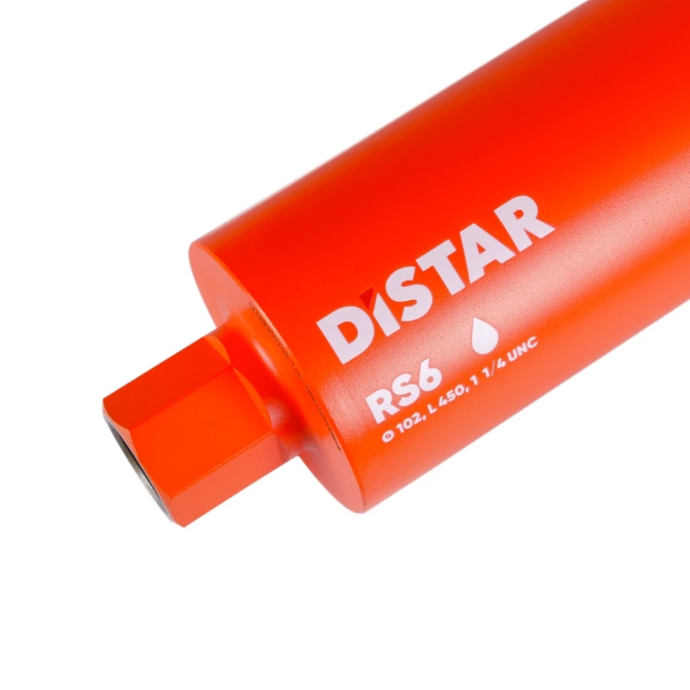 Timanttimärkäporakruunu DISTAR 10170085222; 102 mm; 450 mm; 1 1/4'' UNC