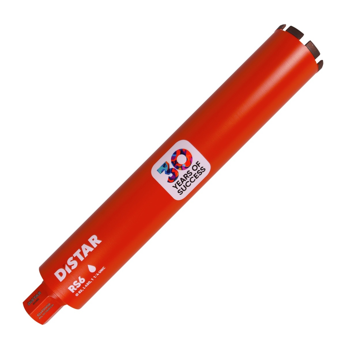 Timanttimärkäporakruunu DISTAR 10170085230; 82 mm; 450 mm; 1 1/4''
