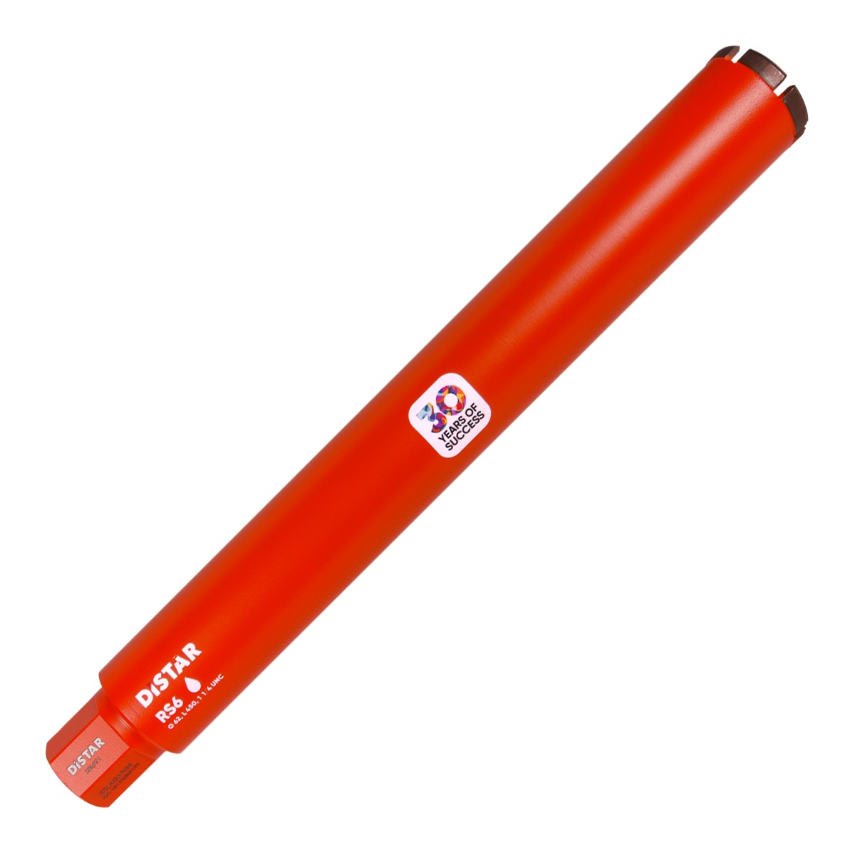 Timanttimärkäporakruunu DISTAR 10170085153; 62 mm; 450 mm; 1 1/4''