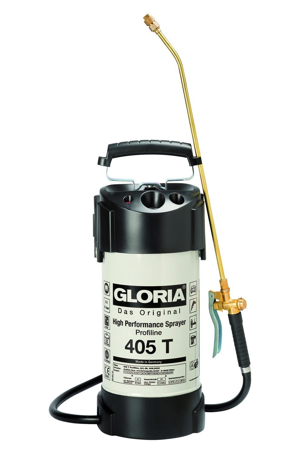 Paineruisku Gloria 405 T Profiline; 5 l; 6 bar