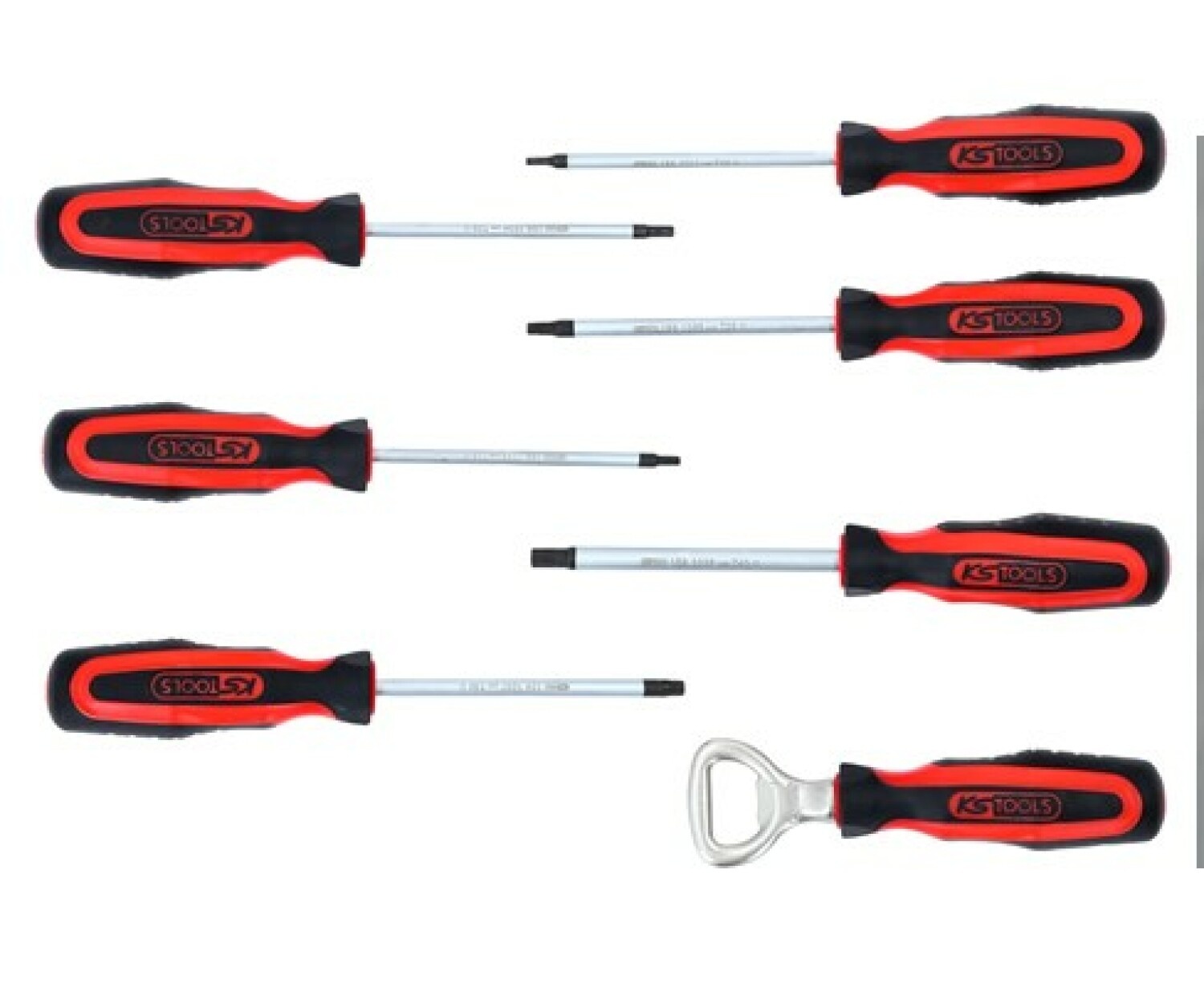 Ruuvimeisselisetti KsTools 159.0035; Torx; 6 kpl.