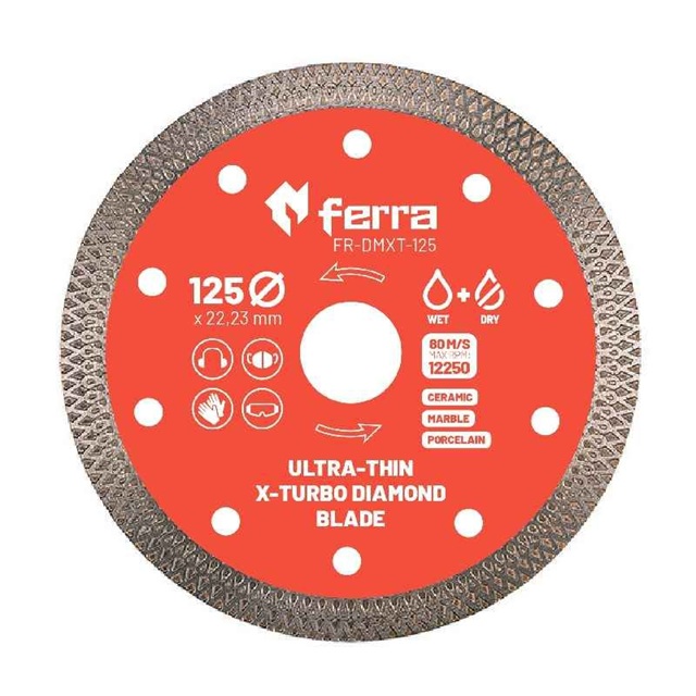 Timanttikatkaisulaikka Ferra FR-DMXT-125; 125 mm