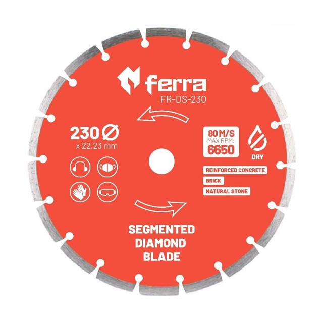 Timanttikatkaisulaikka Ferra FR-DS-230; 230 mm