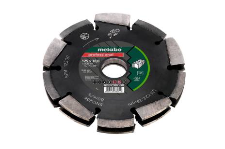 Timanttikatkaisulaikka Metabo Professional; 125x18x22 mm
