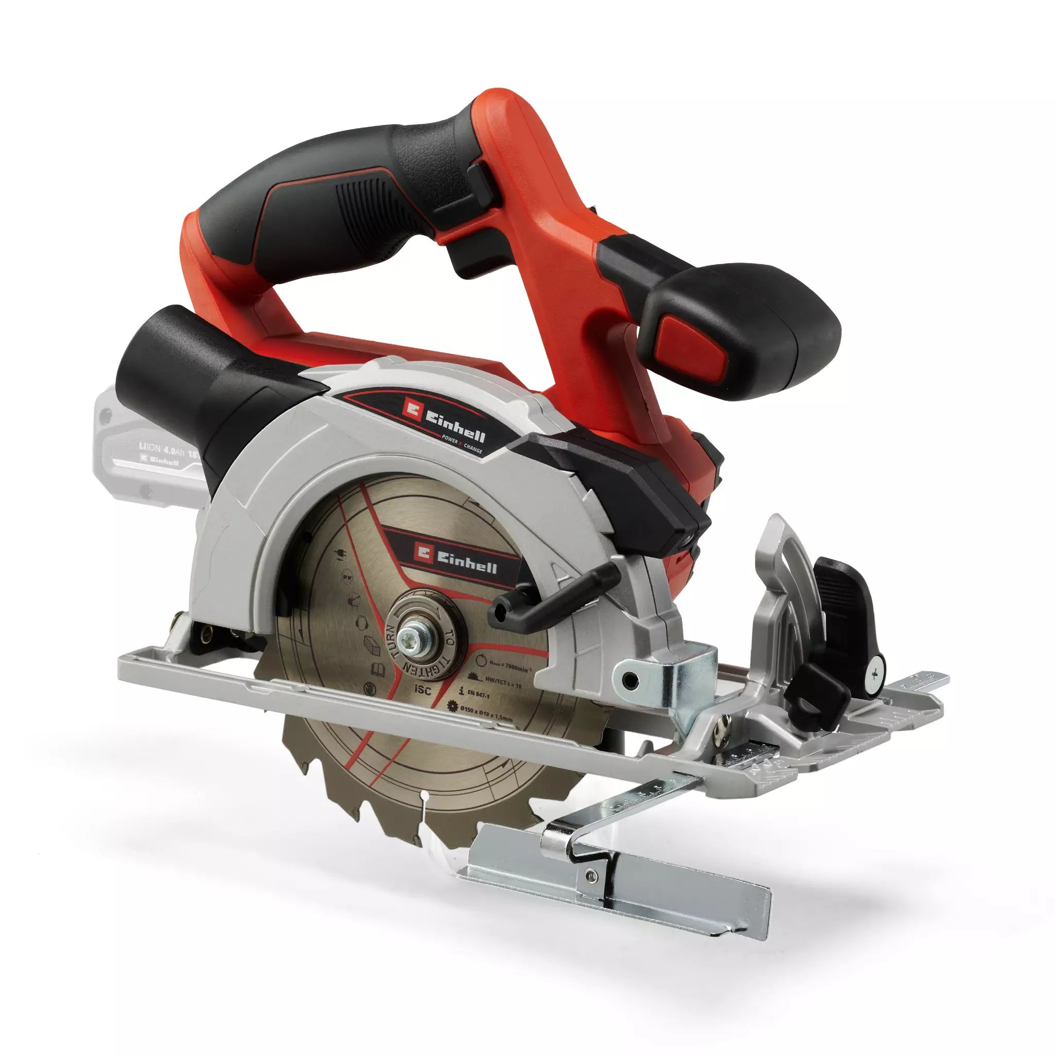 Akkupyörösaha Einhell TE-CS 18/150 Li - Solo; 18 V (ilman akkua ja laturia)
