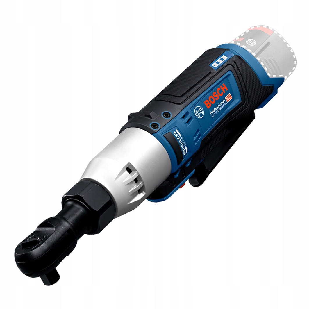 Akkukäyttöinen räikkä Bosch GRC 12V-60 3/8 SN Professional; 12 V (ilman akkua ja laturia)