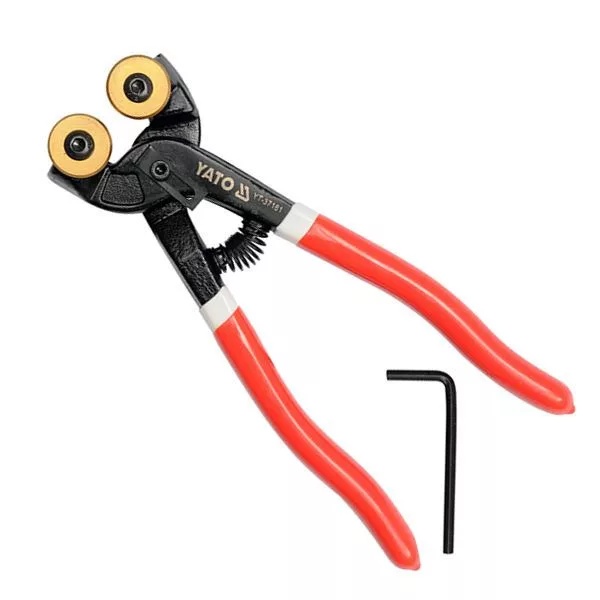 Laattojen leikkaus- ja murtopihdit Yato YT-37161; 200 mm