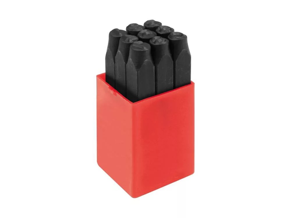 Numeromestisarja Yato YT-6854; 6 mm; 9 kpl.