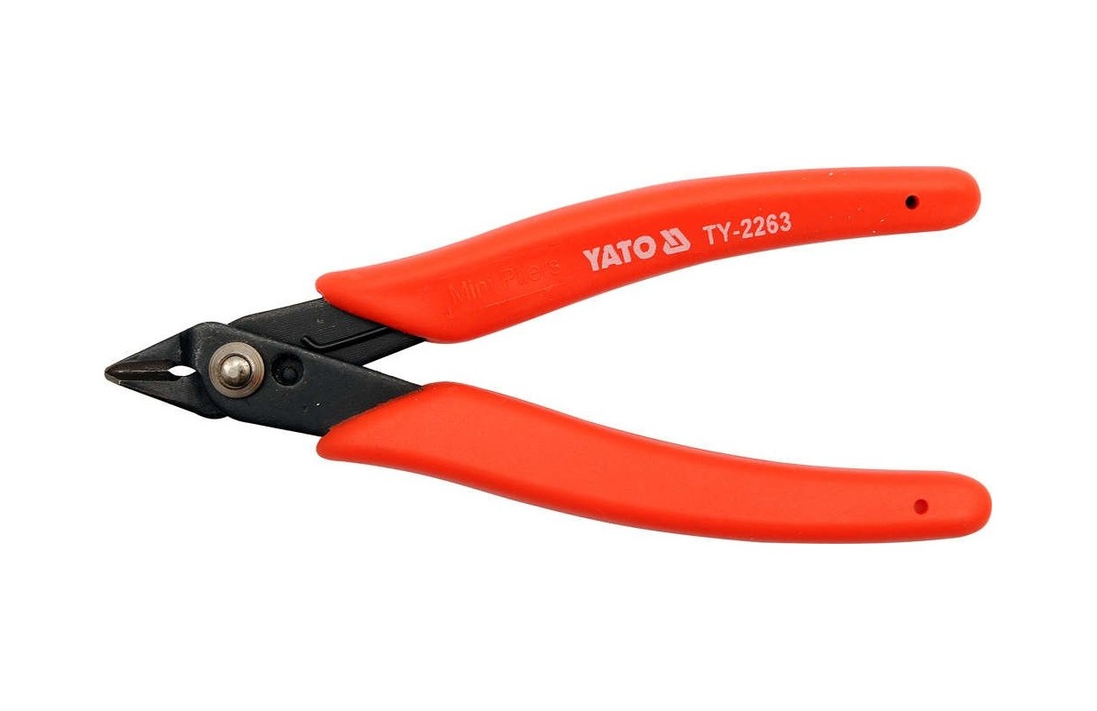 Tarkkuusleikku pihdit Yato YT-2263; 130 mm; 0,5-1,5 mm²; 3 mm