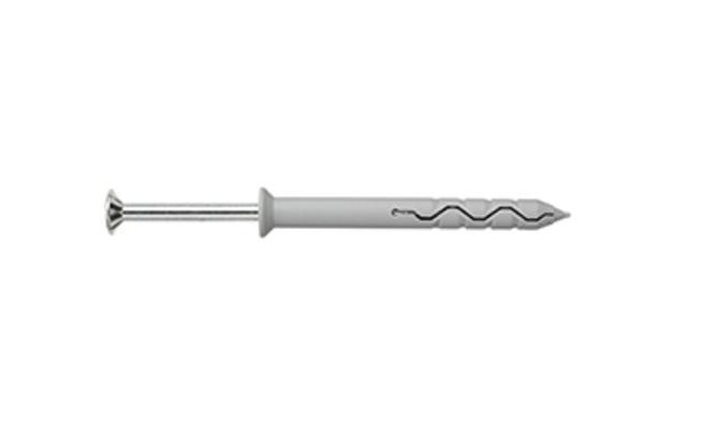 Nailonitappi ruuvilla DeWalt DFM3211000; 6 mm; 40 mm; 100 kpl.